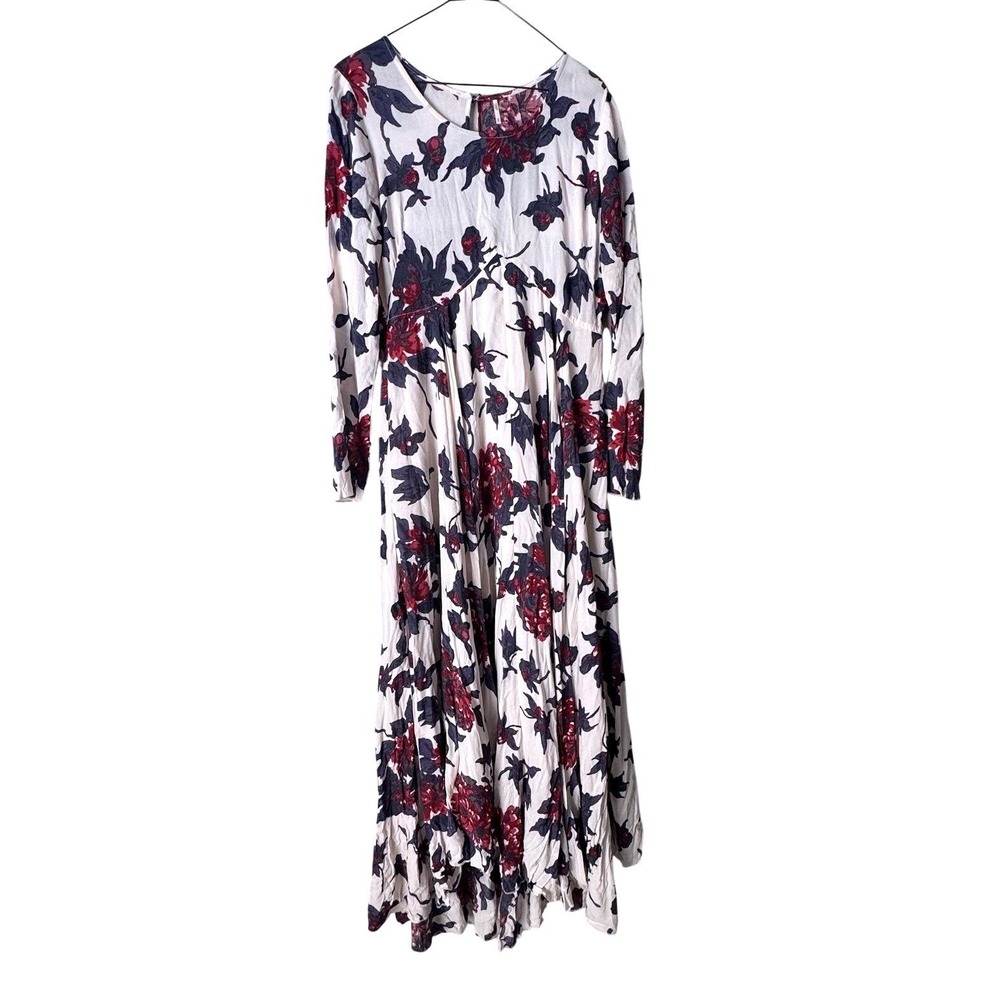 Free People Maxi Floral Dress Size Medium - Picture 2 of 12
